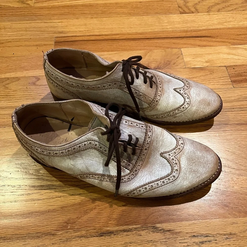BED STU Lita Oxford Lace Up Shoes Nectar Lux 11